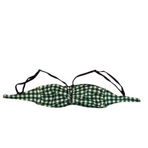 Letarte Plaid Bikini Top